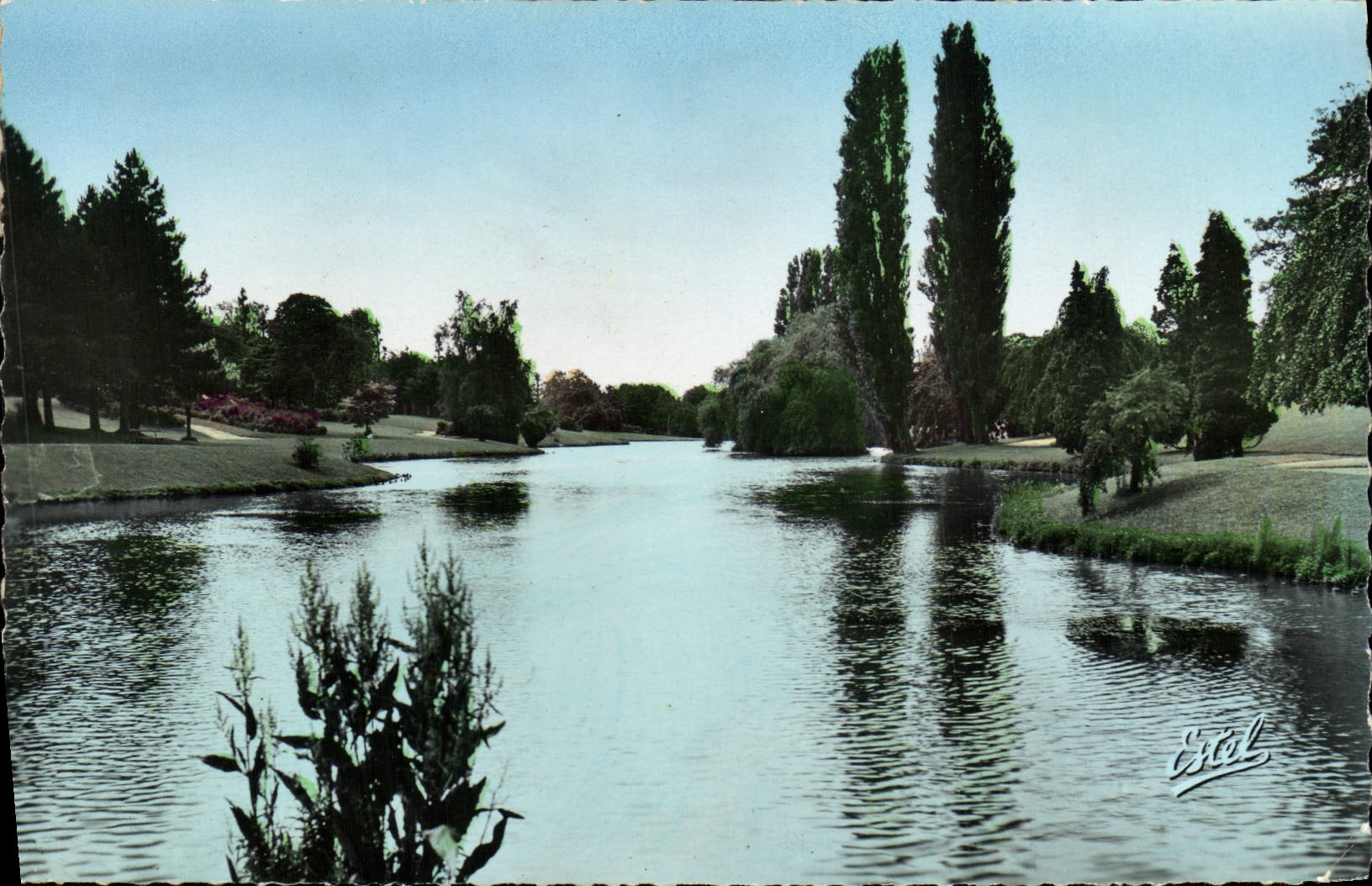 CPM Roubaix Parc de Barbieux le Lac