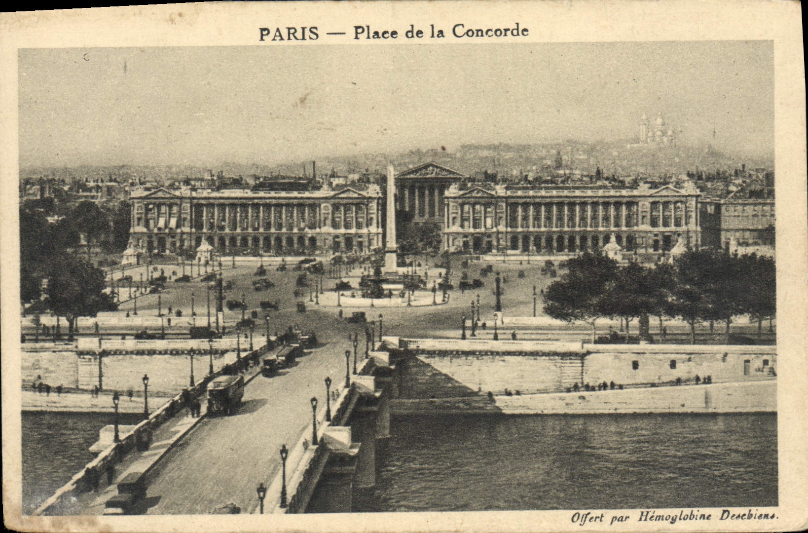CPA Paris Place de la Concorde