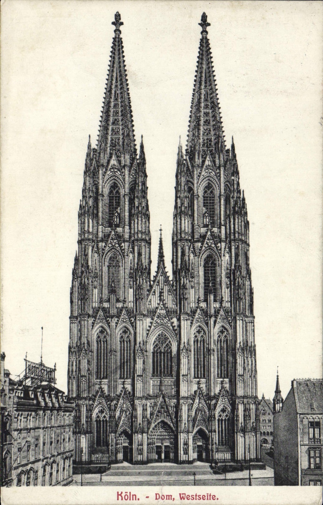CPA Koln Dom Westseite