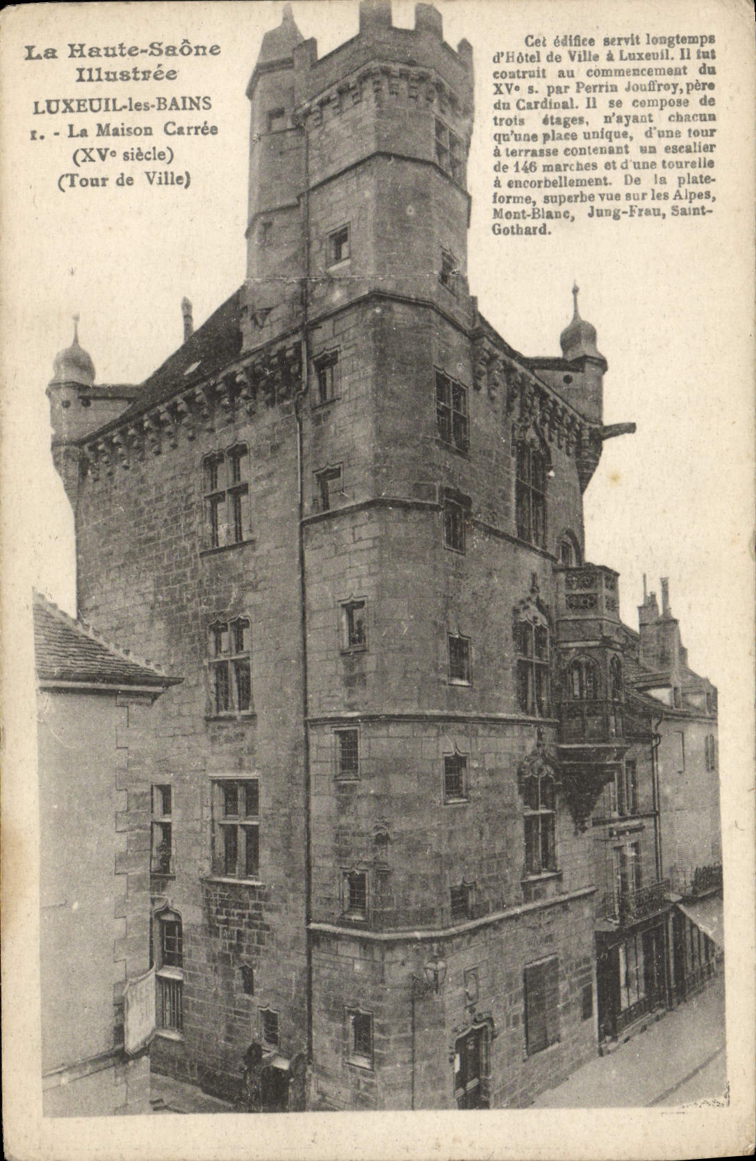 CPA Luxeuil Les Bains La Maison Carree