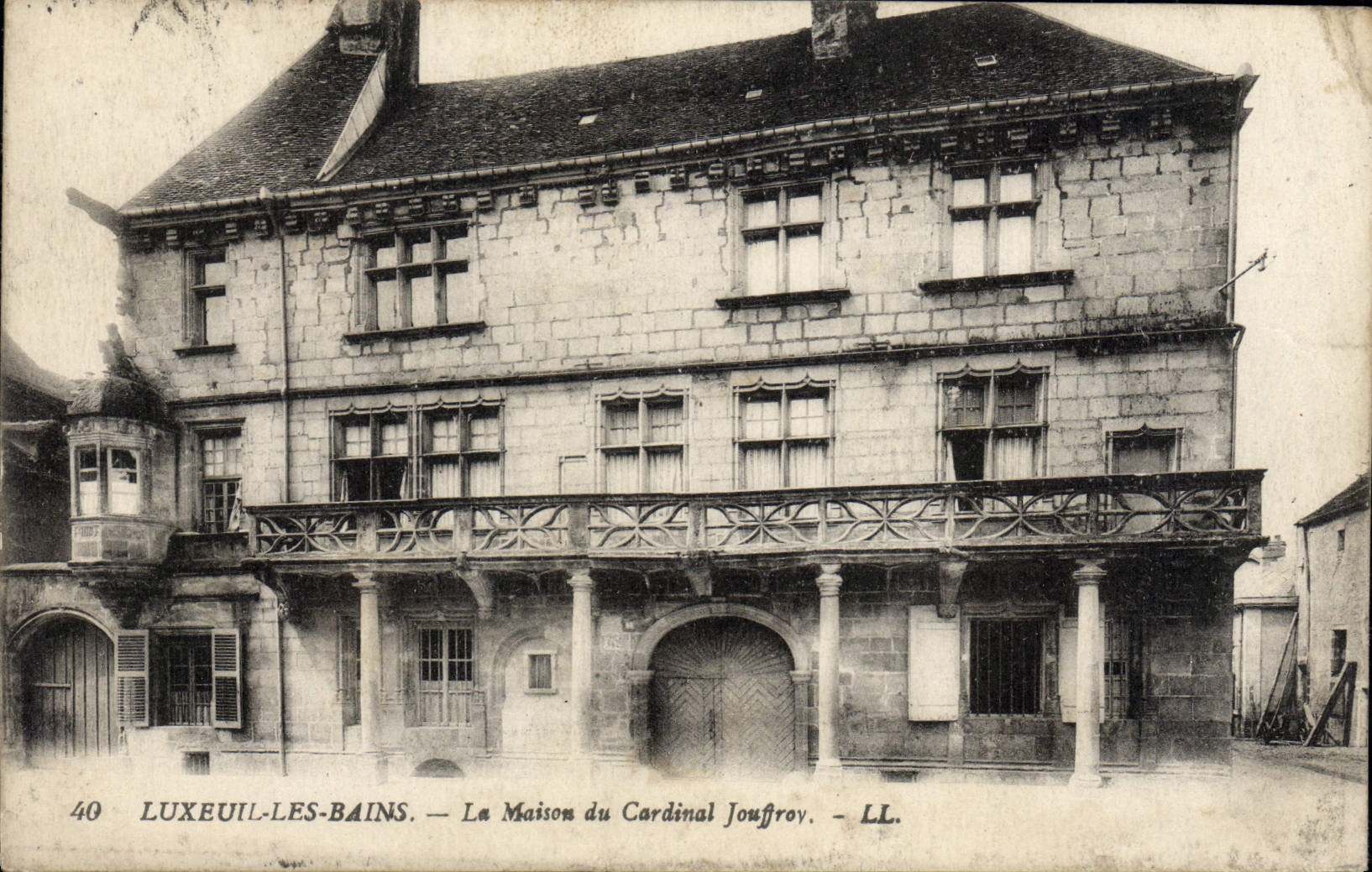 CPA Luxeuil les Bains Le Maison du Cardinal Jouffray