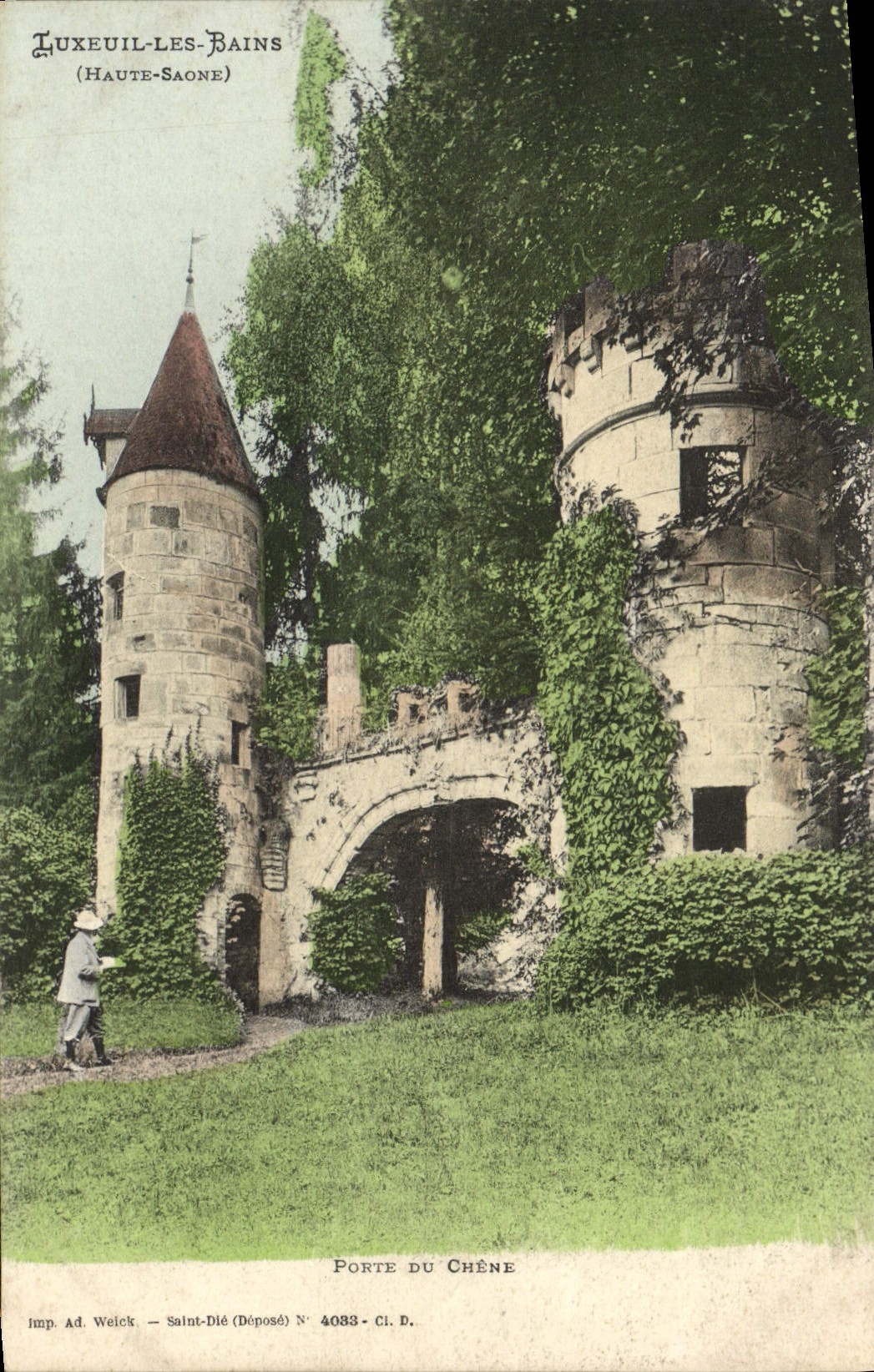 CPA Luxeuil Les Bains Porte du chene 