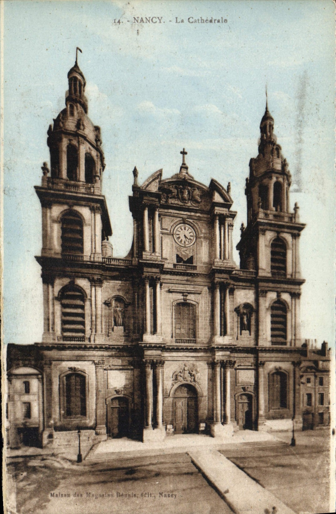 CPA Nancy La Cathedrale