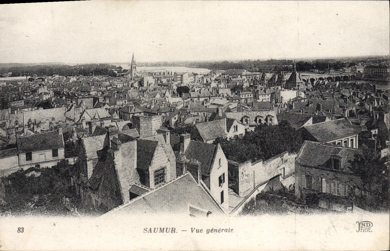 CPA Saumur Vue Generale