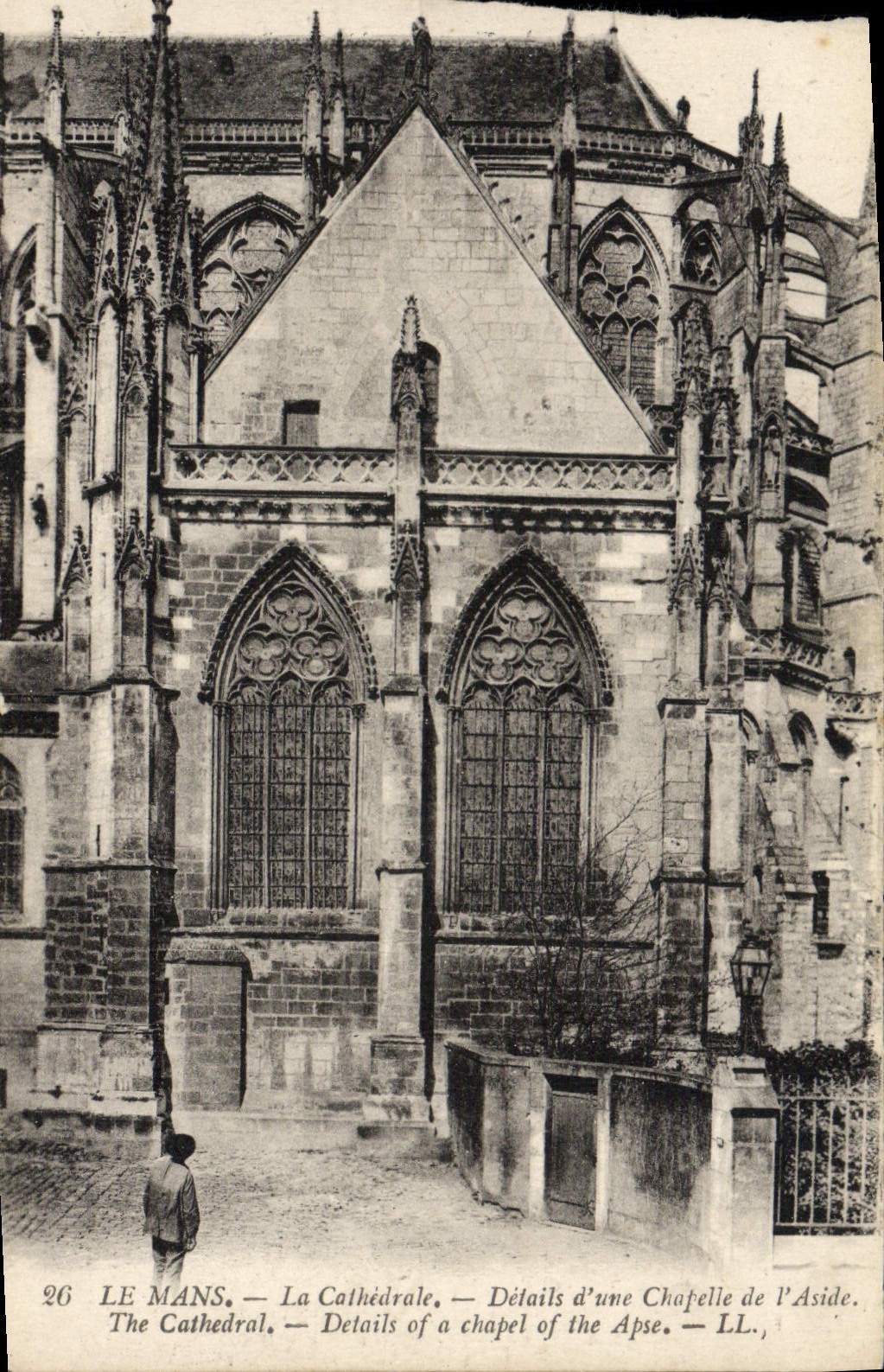 CPA Le Mans La Cathedrale Details d'Une Chapelle de l'aside 