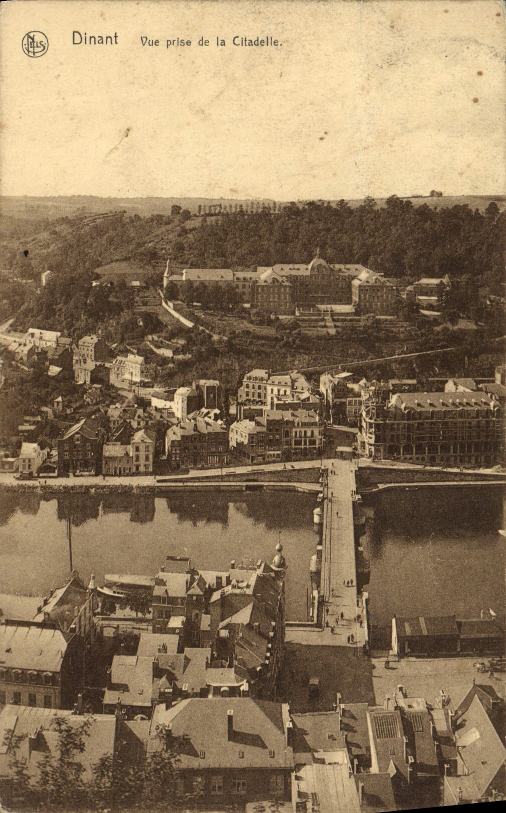 VINTAGE POSTCARD Dining Seen Citadel Folds