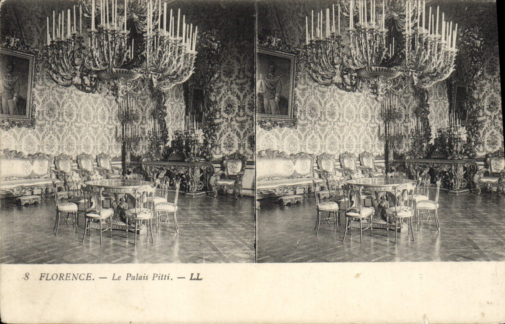 POSTAL Florencia de la VENDIMIA el paladar de Pitti