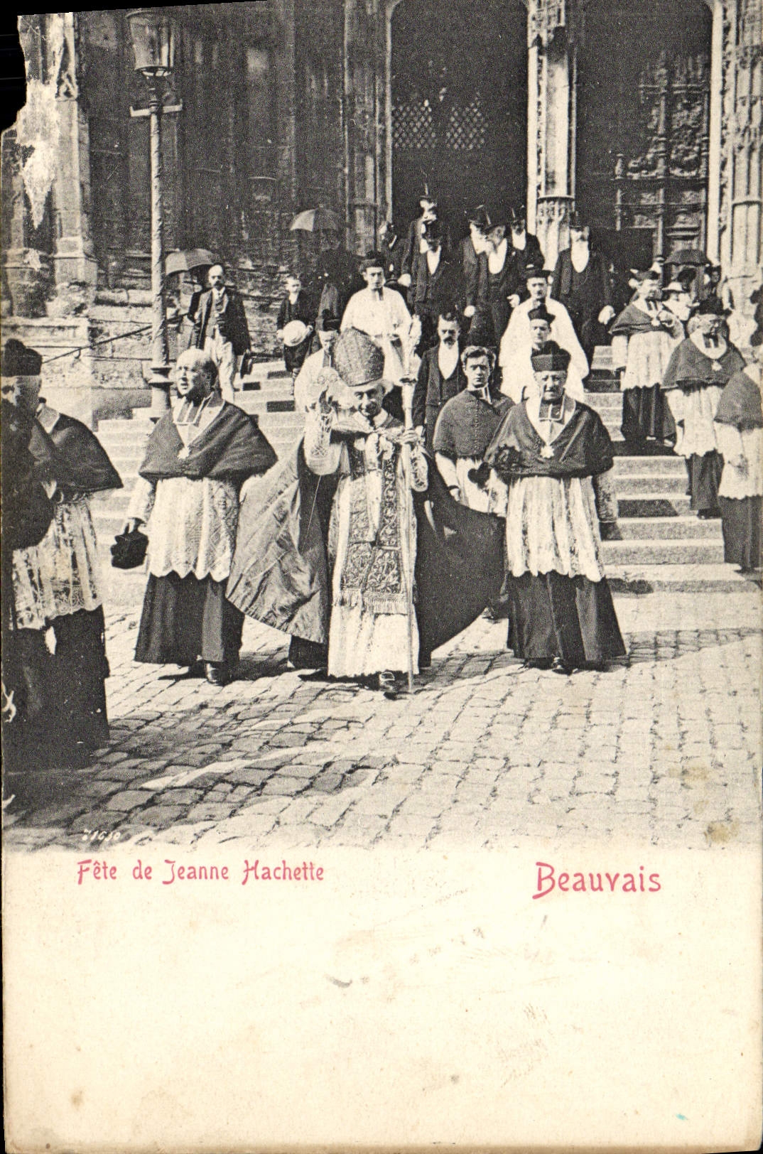 CPA Beauvais Fete de Jeanne Hachetie