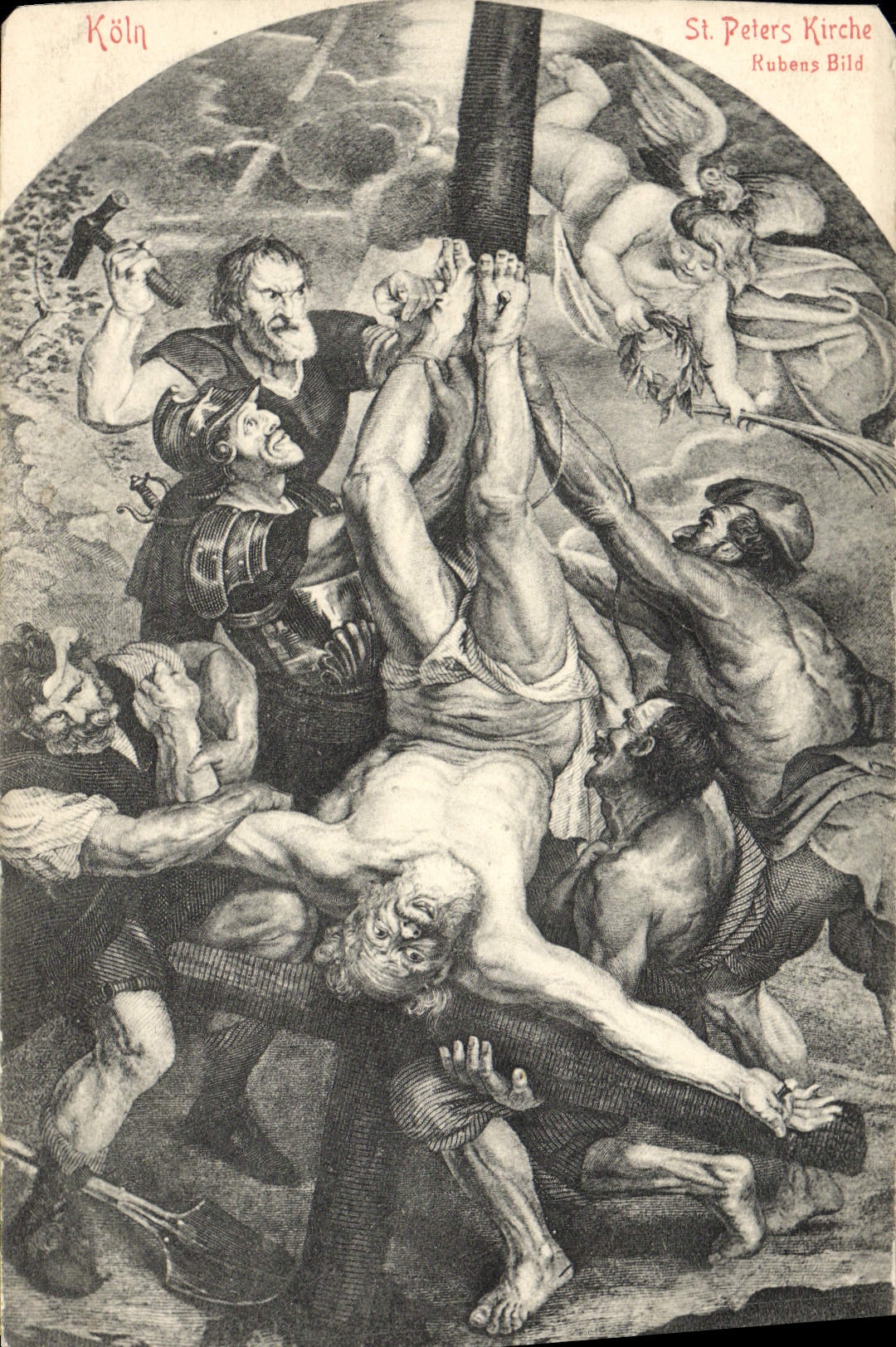 CPA St Peters Kirche Rubens Koln