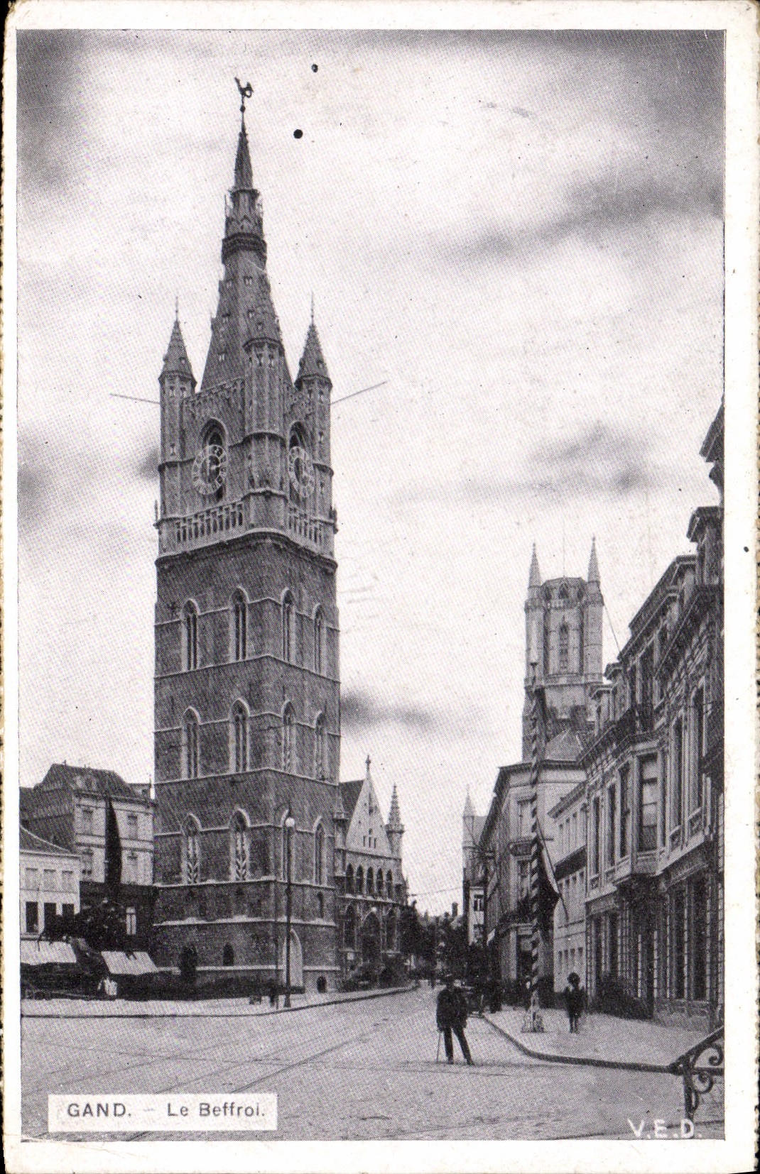 CPA Gand Le Beffroi