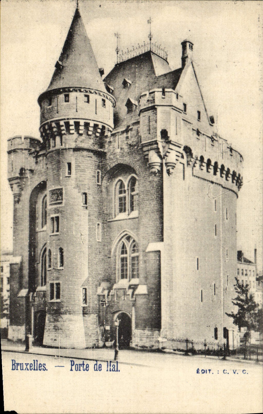 CPA Bruxelles Porte De Hal
