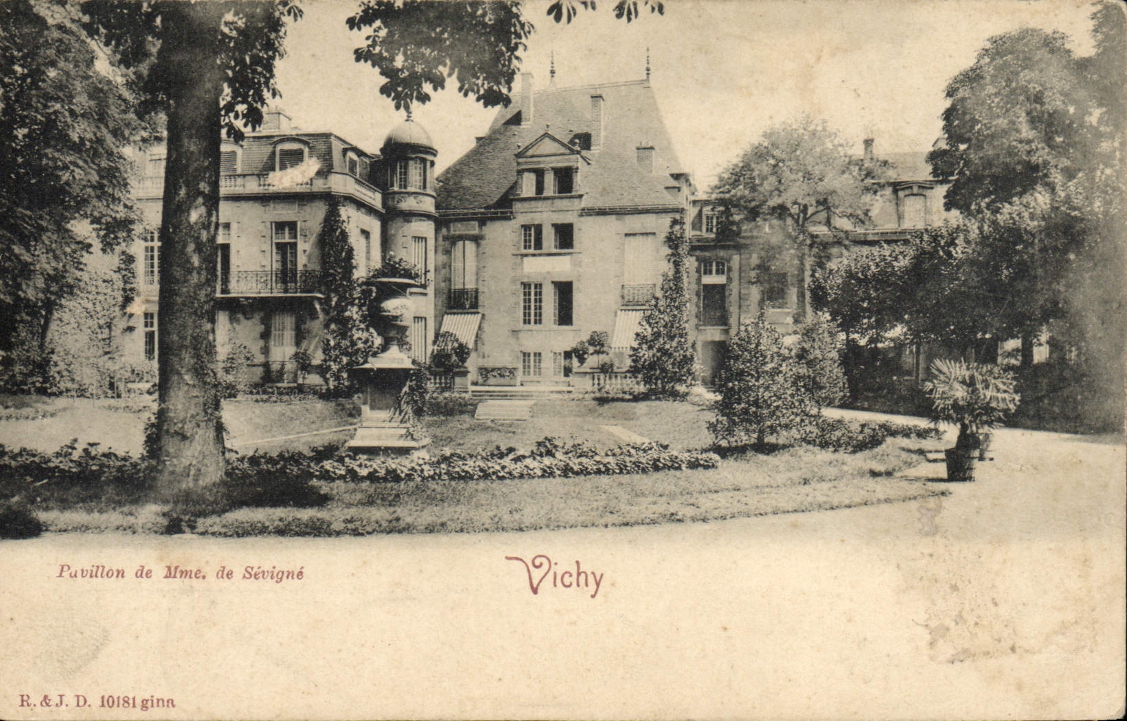 CPA Vichy Pavillon De Sevigne
