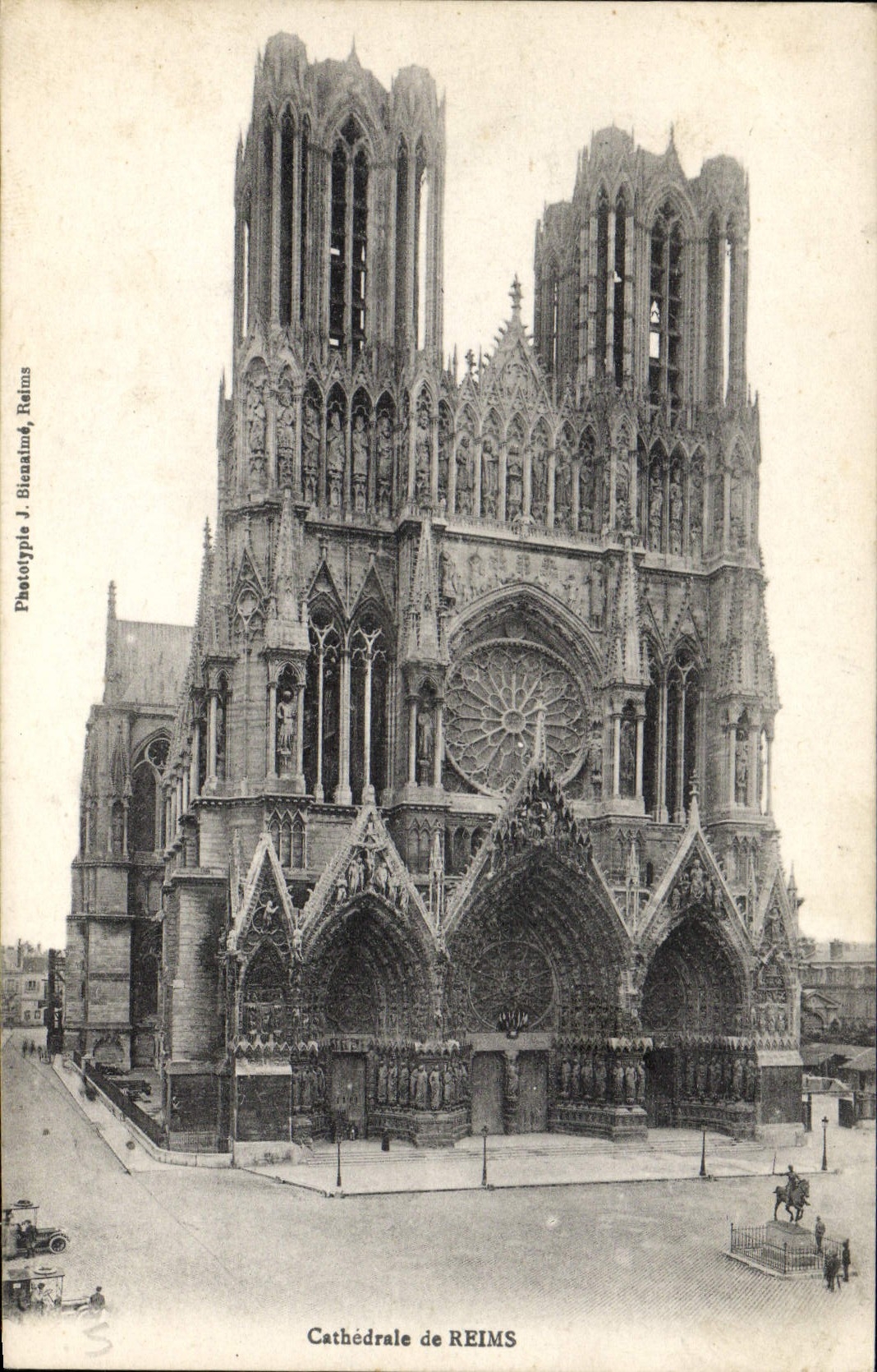 CPA Cathedrale De Reims