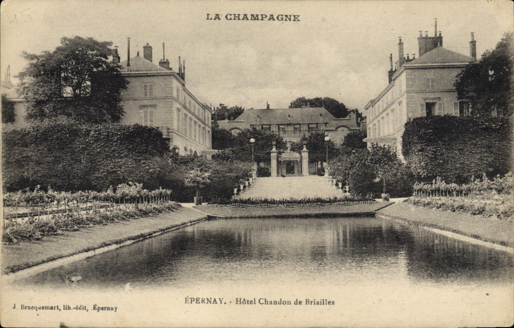 CPA Epernay Hotel Chandon De Briailles