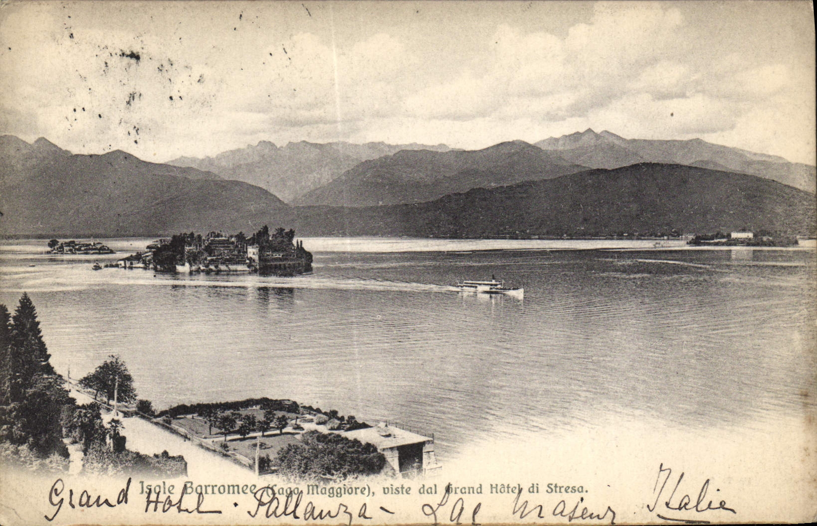 CPA Isole Borromeeviste dal brand Hotel di Streso Lago Maggiore