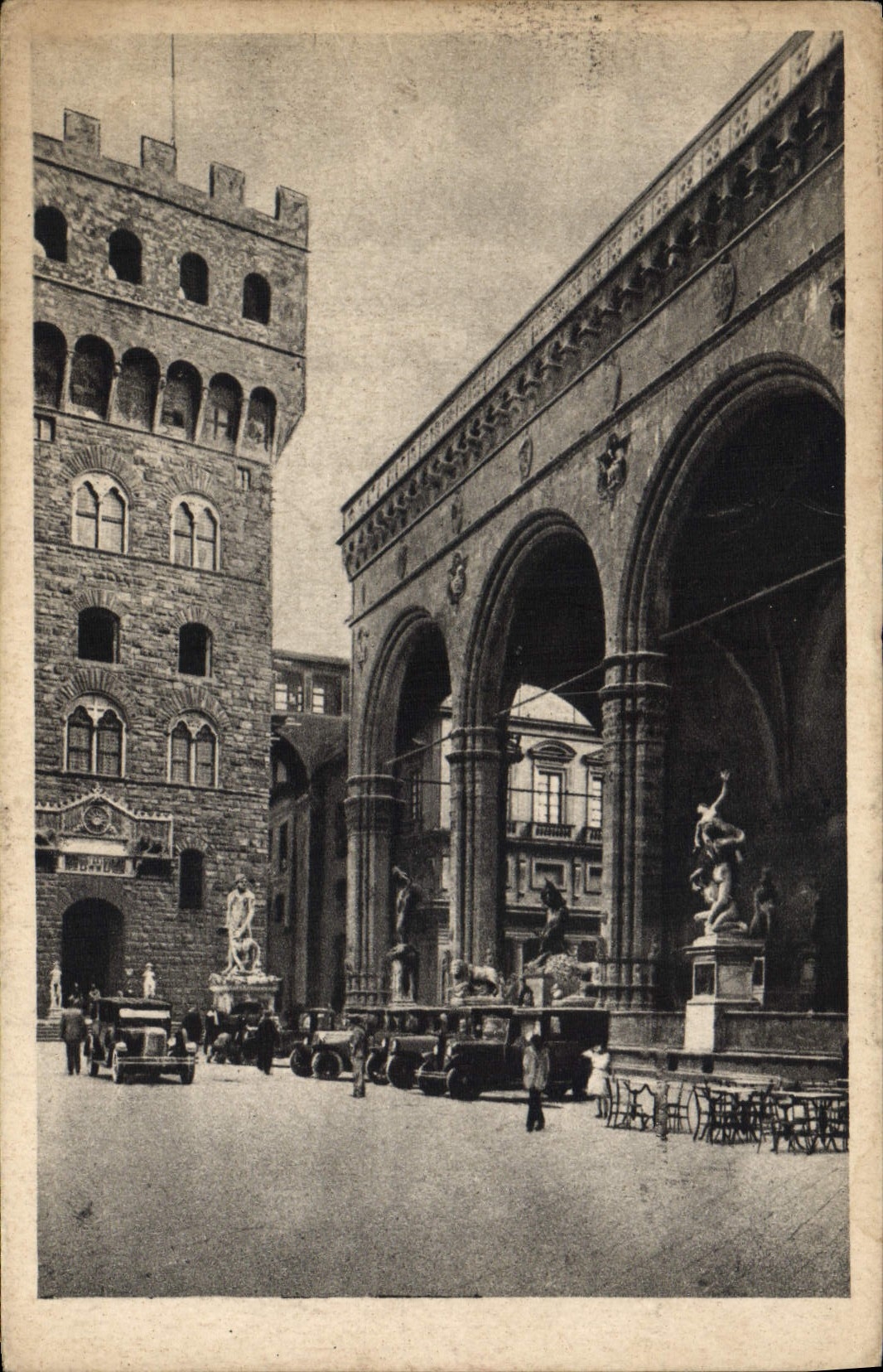 Logia de Firenze de la POSTAL de la VENDIMIA