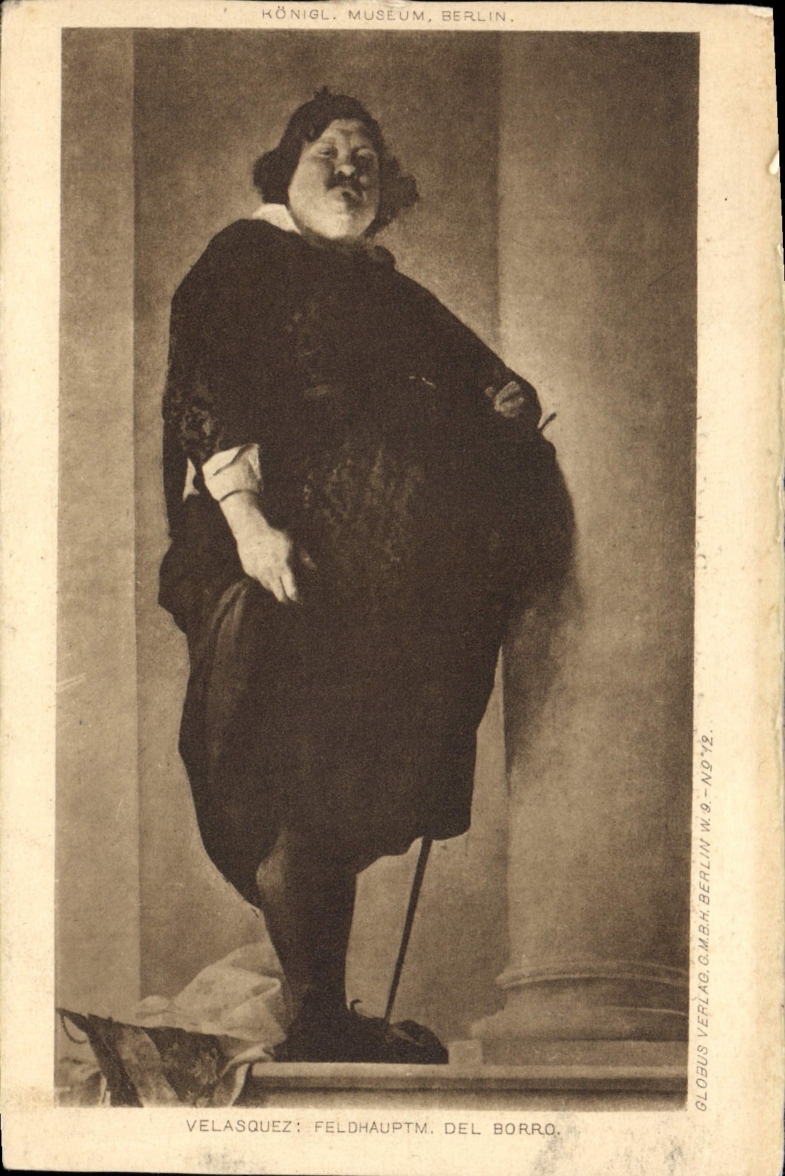 VINTAGE POSTCARD Velasquez