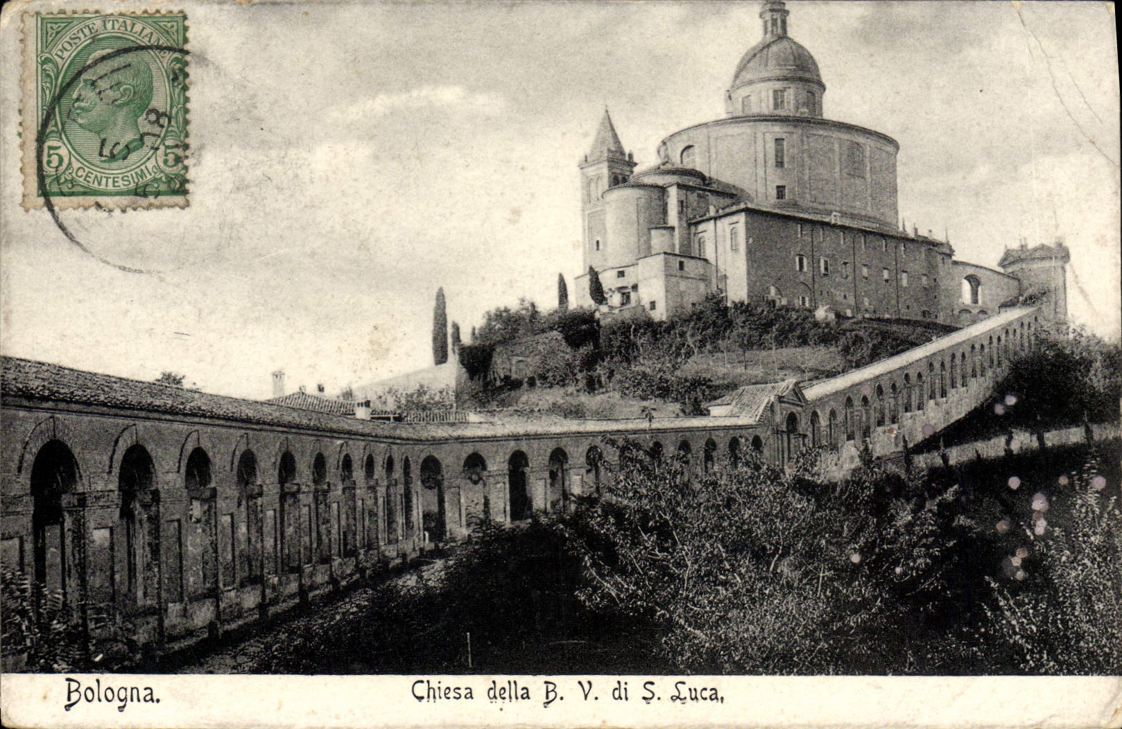 CPA Bologna chiesa Della BV di s luca 