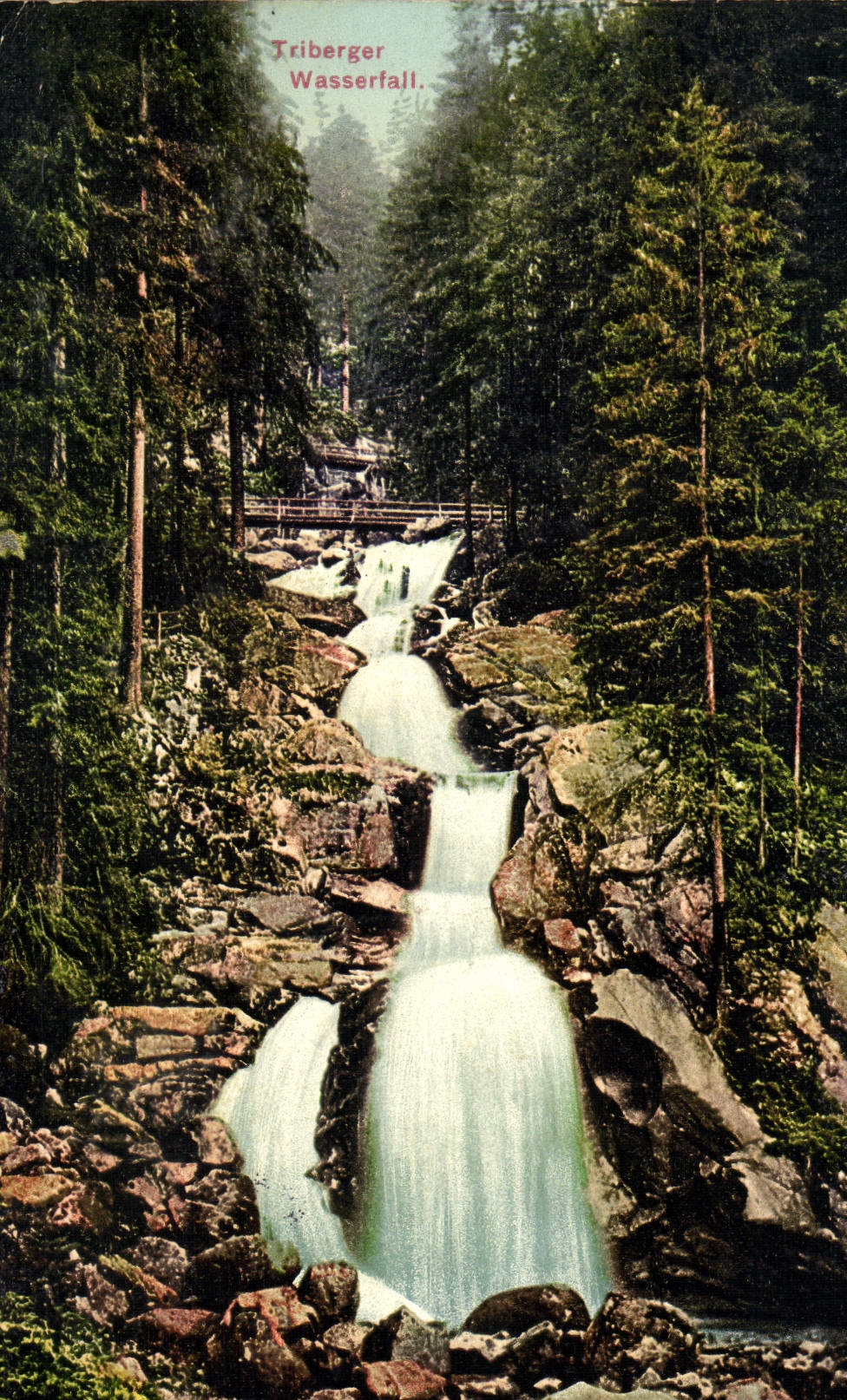 CPA Triberger Wasserfall