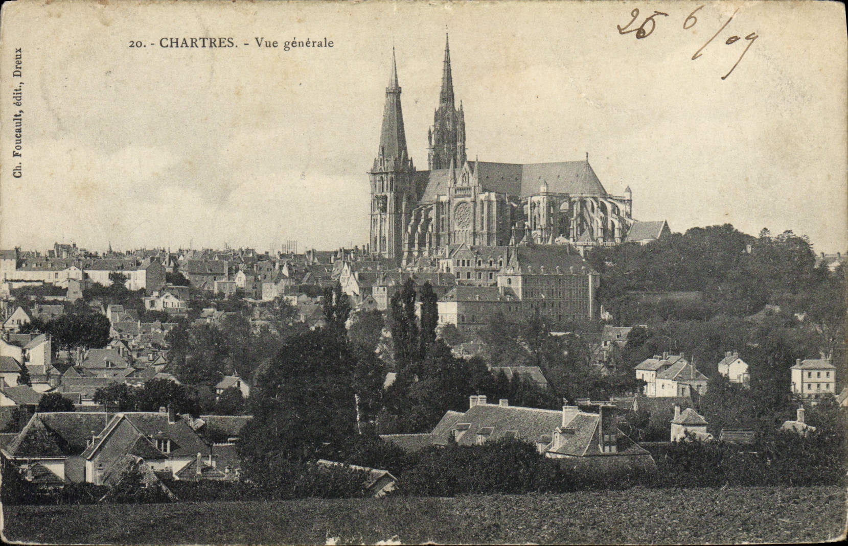 CPA Chartres Vue Generale