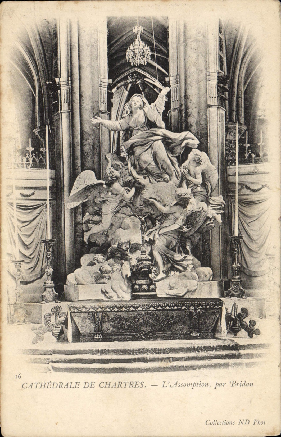 CPA Chartres Cathedrale L'Assomption par Bridan