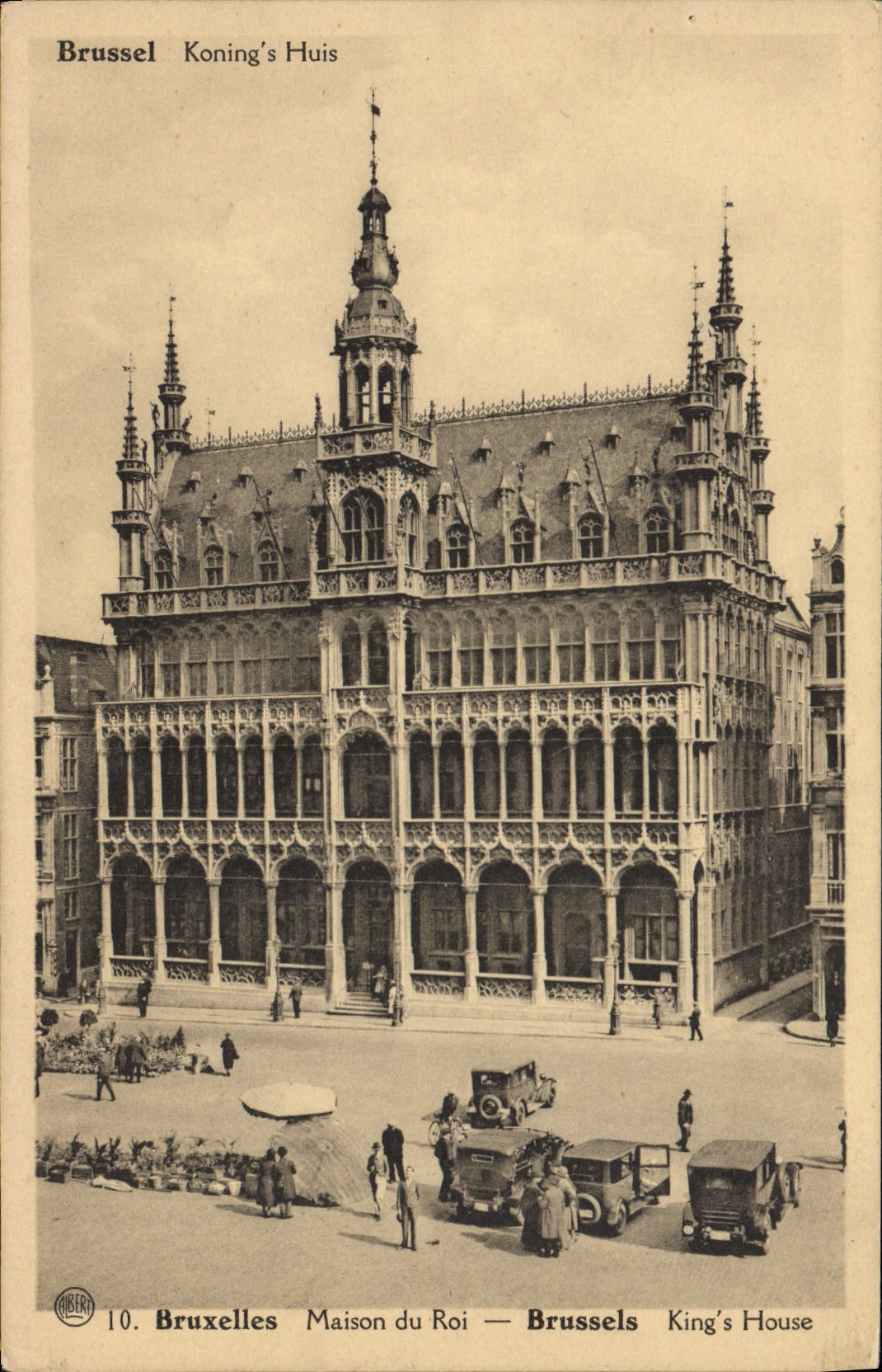 CPA Bruxelles Maison du roi