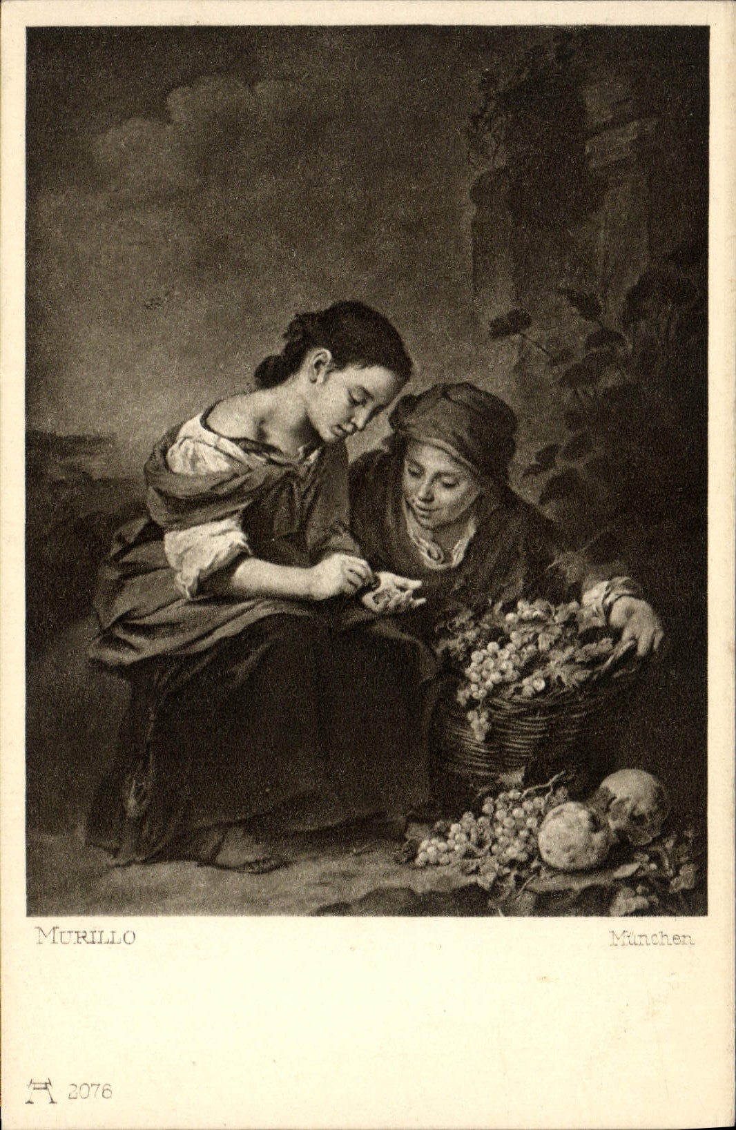 VINTAGE POSTCARD Murillo