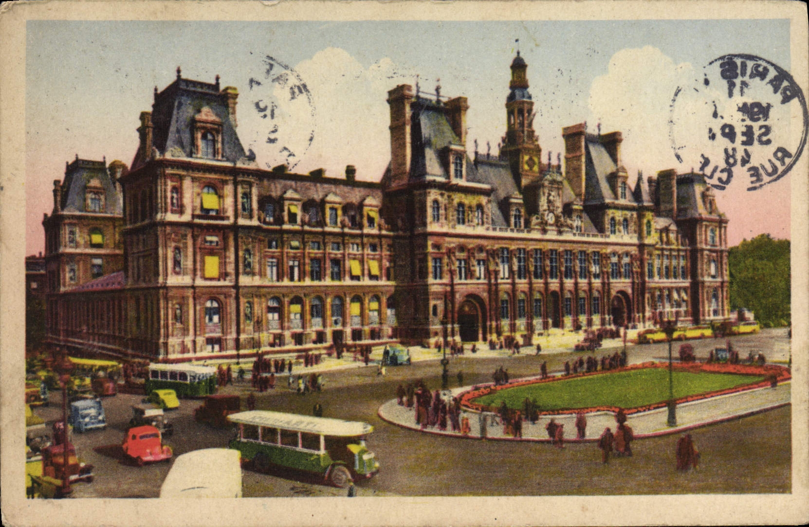 CPA Paris Hotel de Ville 