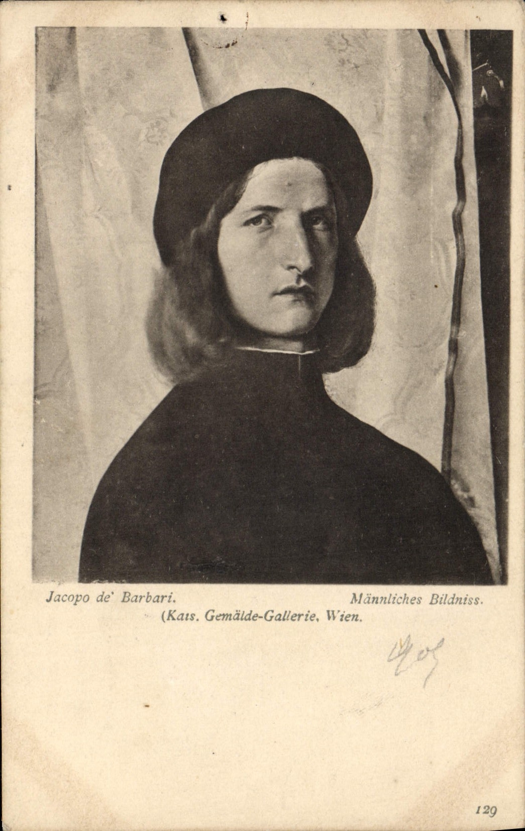 VINTAGE POSTCARD Jacopo de Barbari Wien