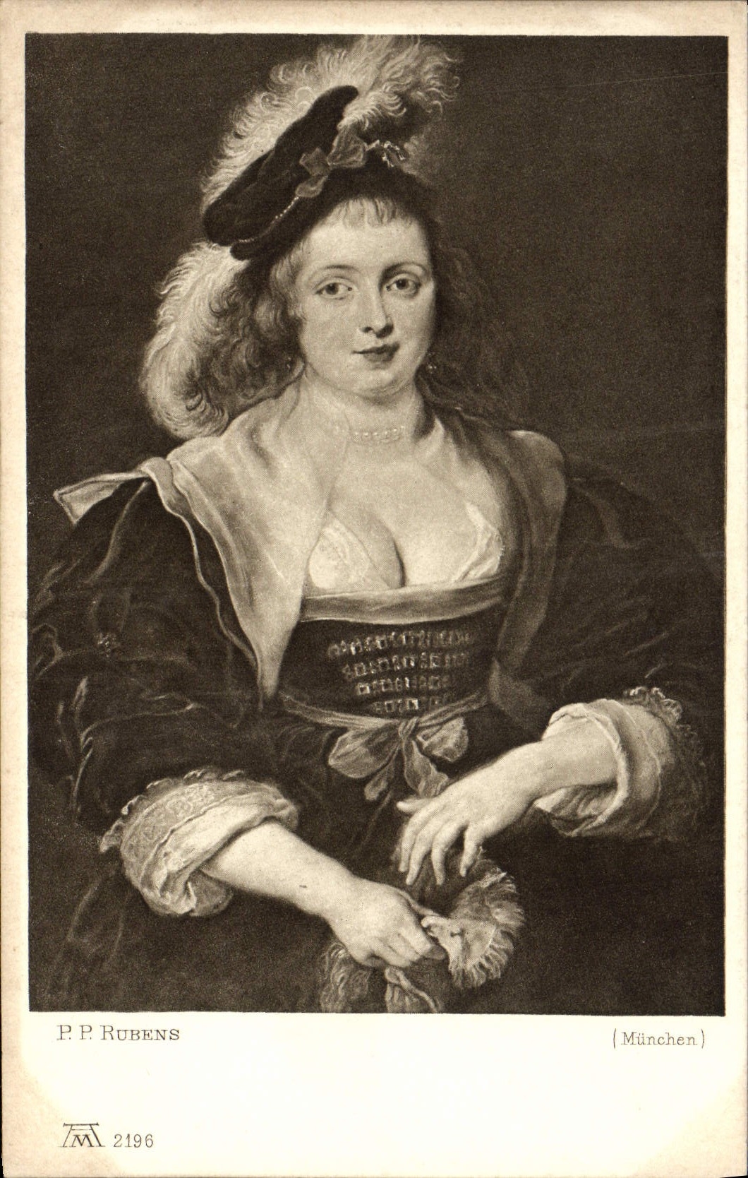 VINTAGE POSTCARD Rubens Munchen