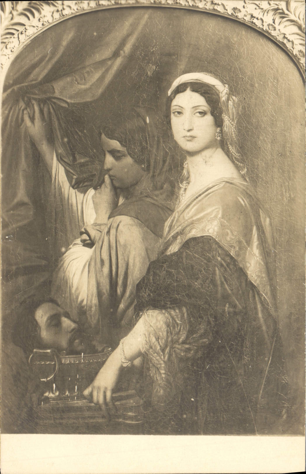 VINTAGE POSTCARD Delaroche