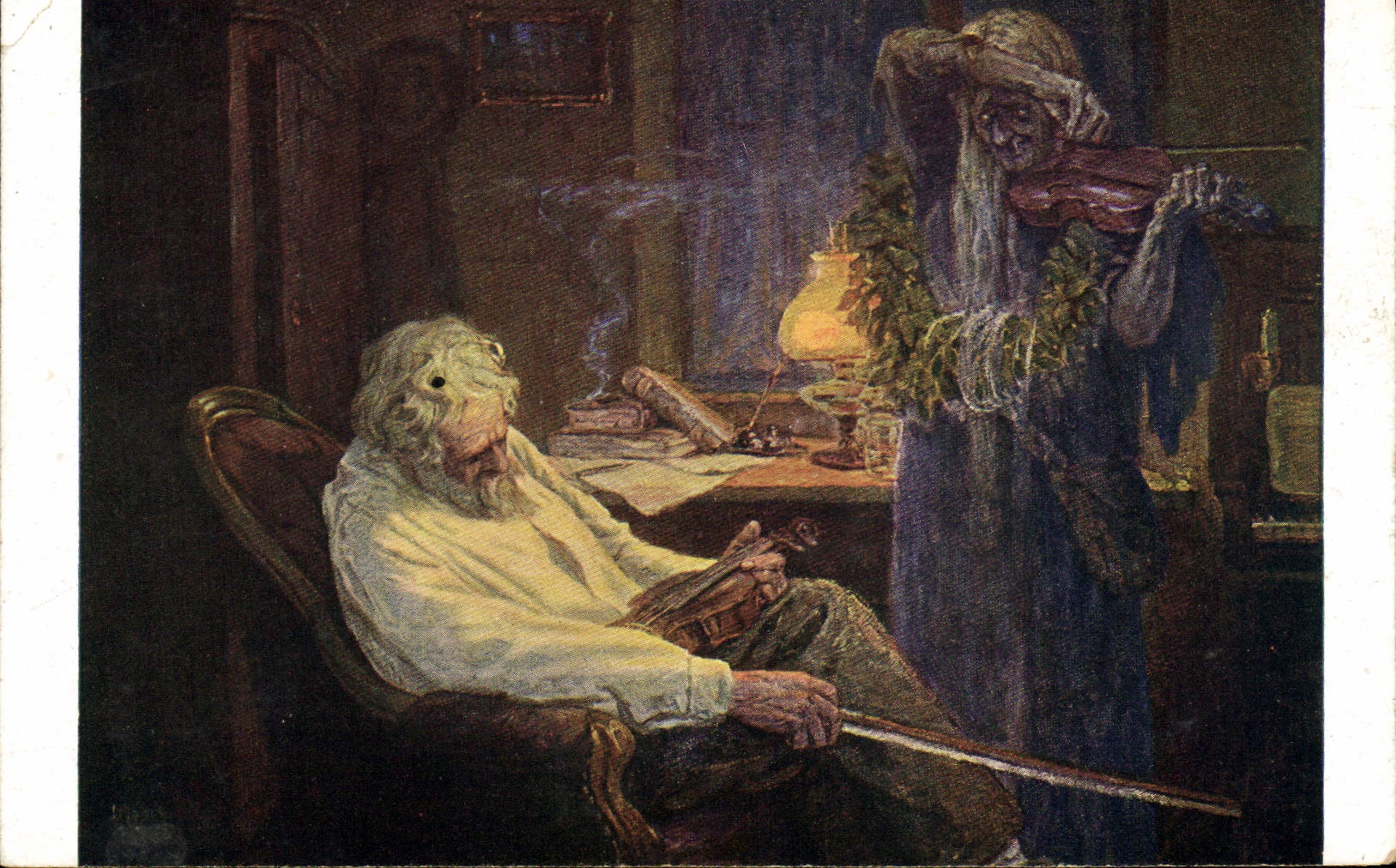 VINTAGE POSTCARD Jos Mandl Bida