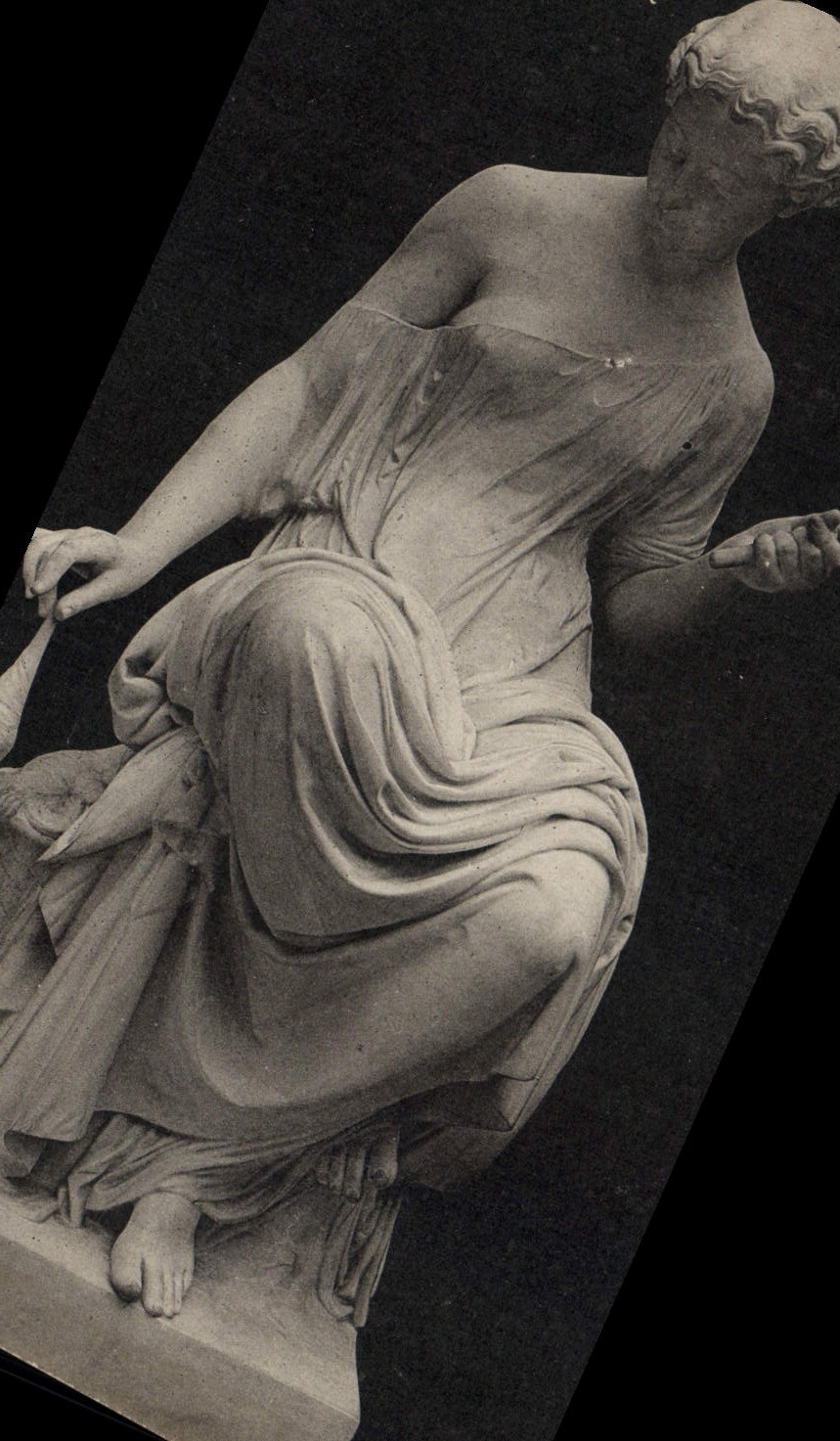 VINTAGE POSTCARD Museum of Luxembourg Moreau the ropemaking machine