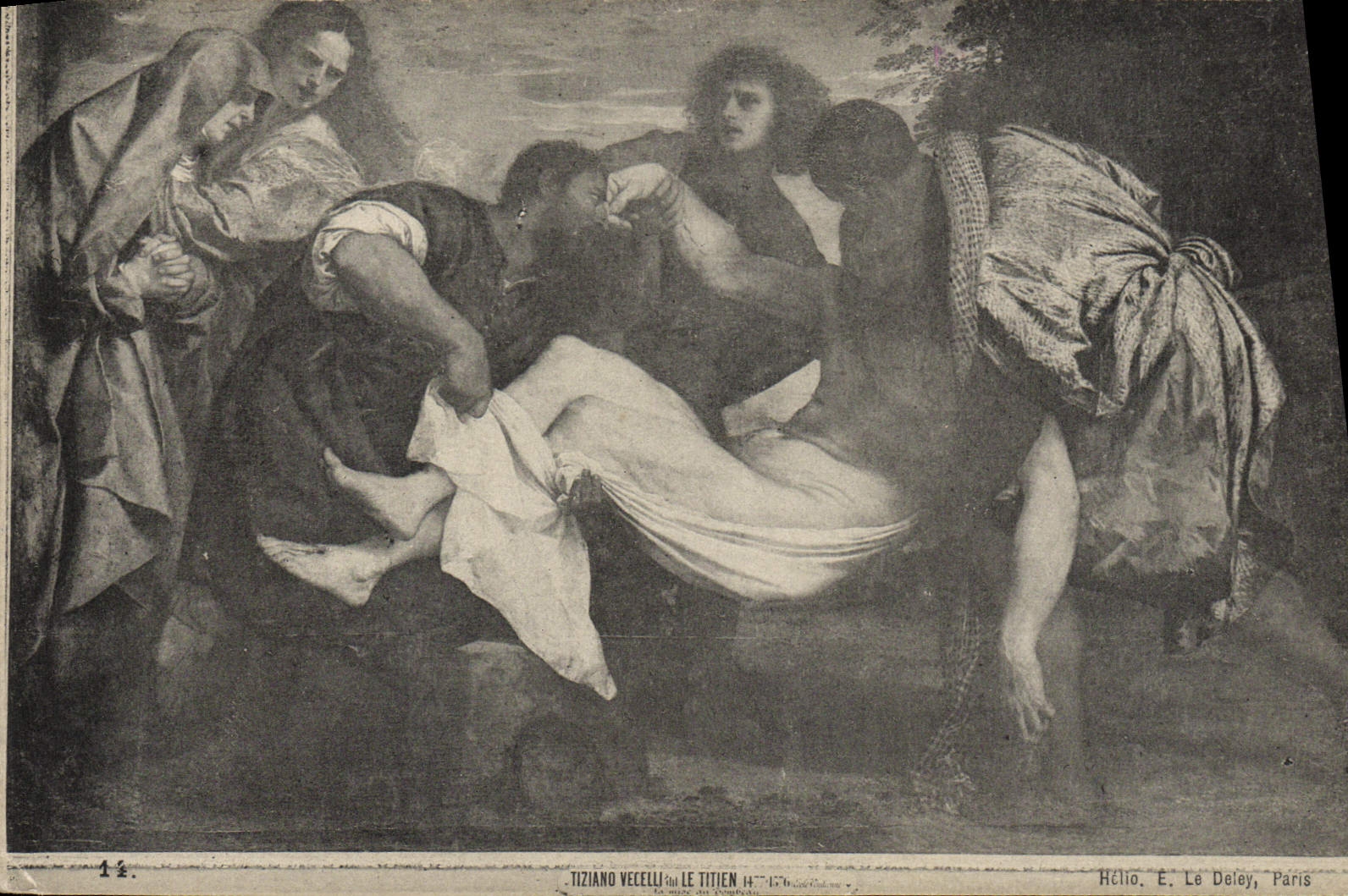 VINTAGE POSTCARD Tiziano Titien