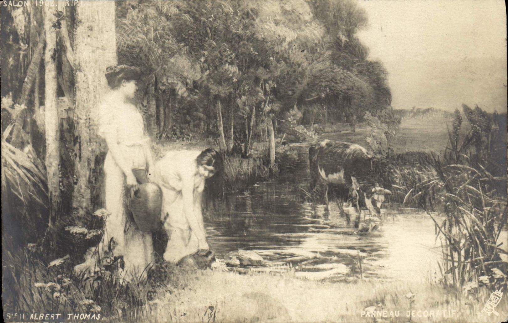 VINTAGE POSTCARD Albert Thomas