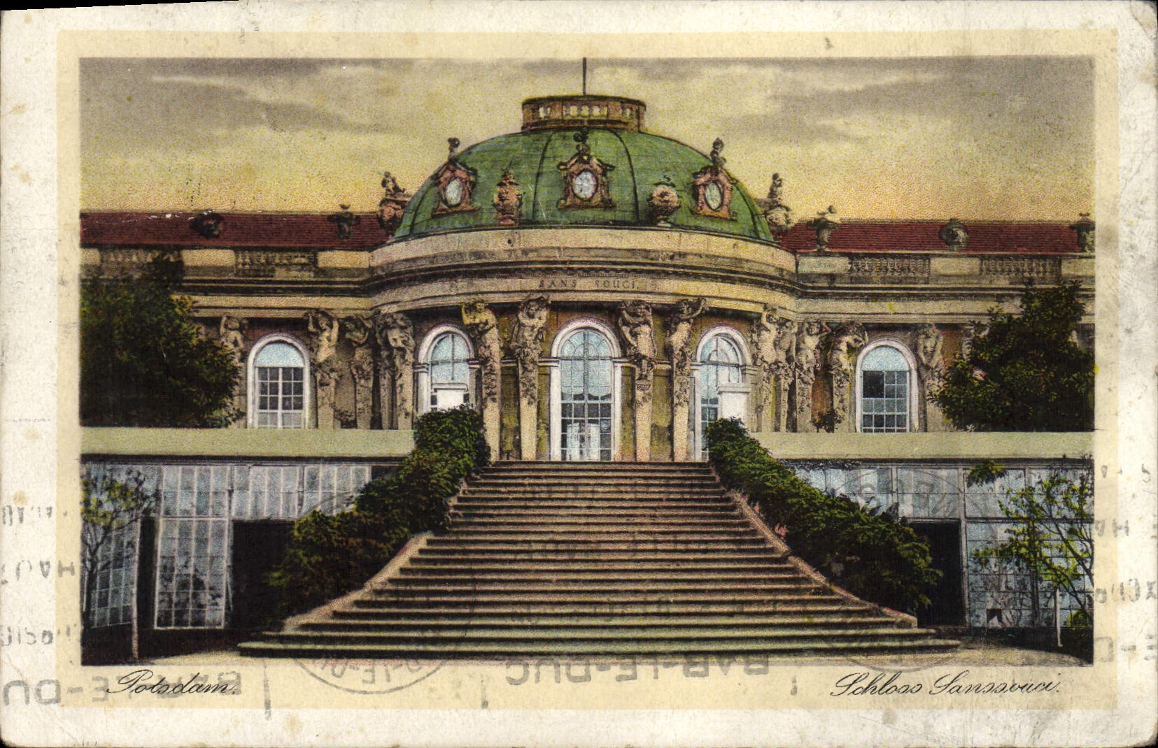 VINTAGE POSTCARD Potsdam