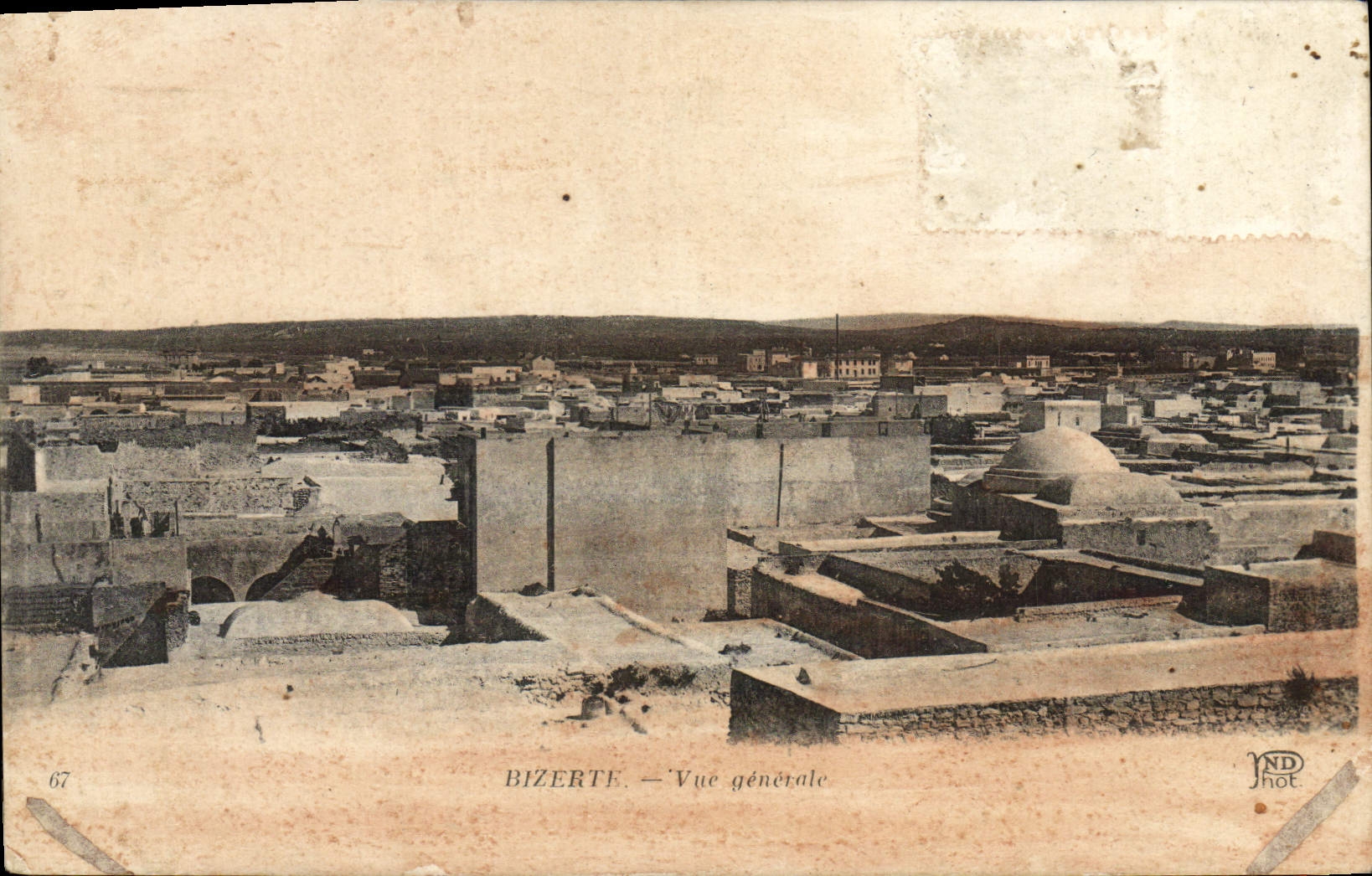 Opinión de Bizerte de la POSTAL de la VENDIMIA