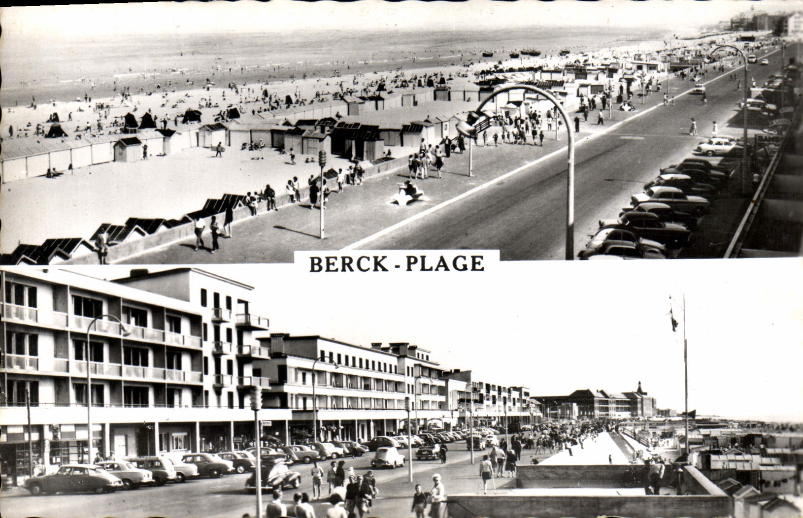 MODERN CARD Berck Beach the Northern Beach the Walk
