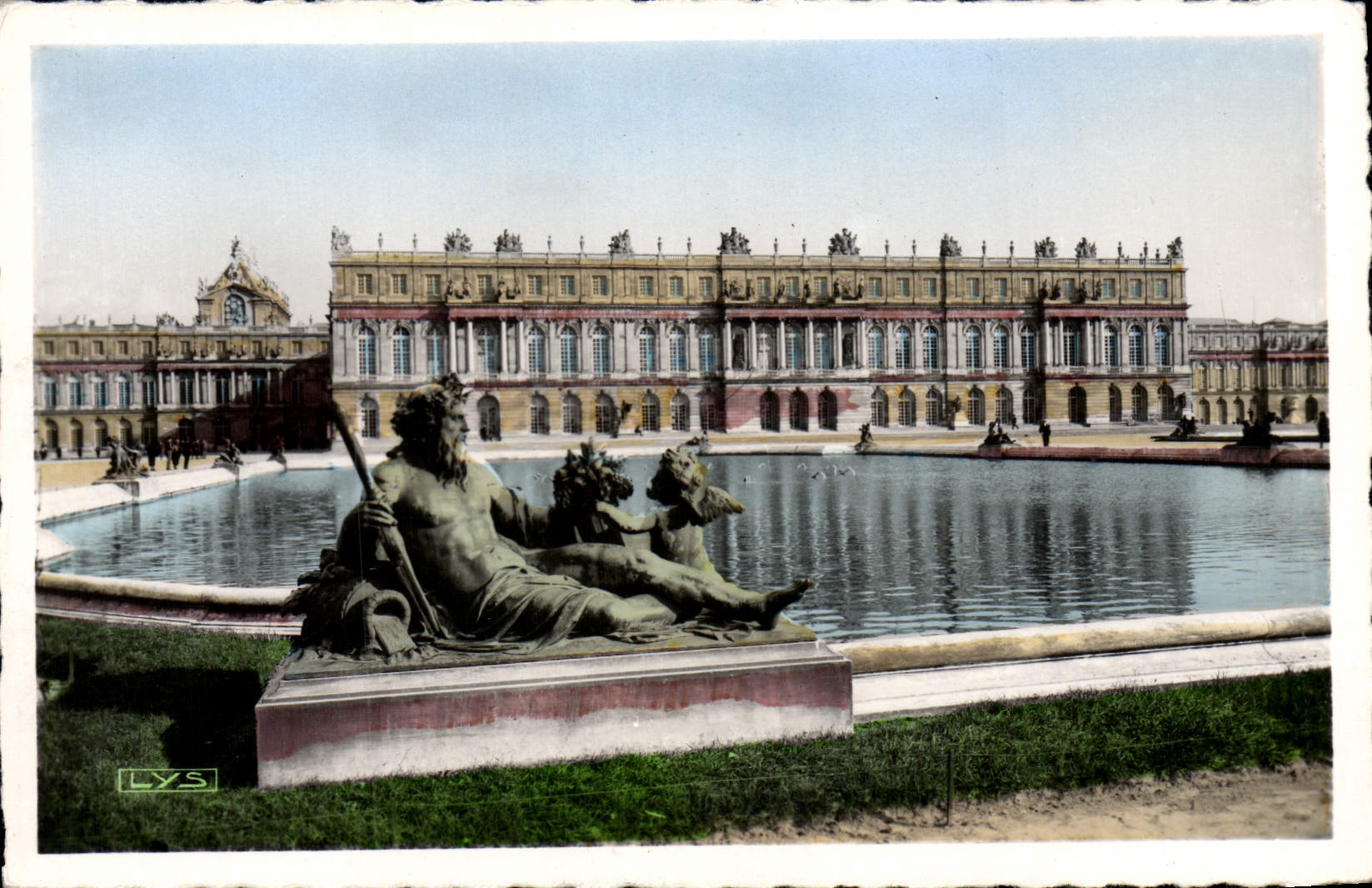 MODERN CARD Versailles Seen on the terrace