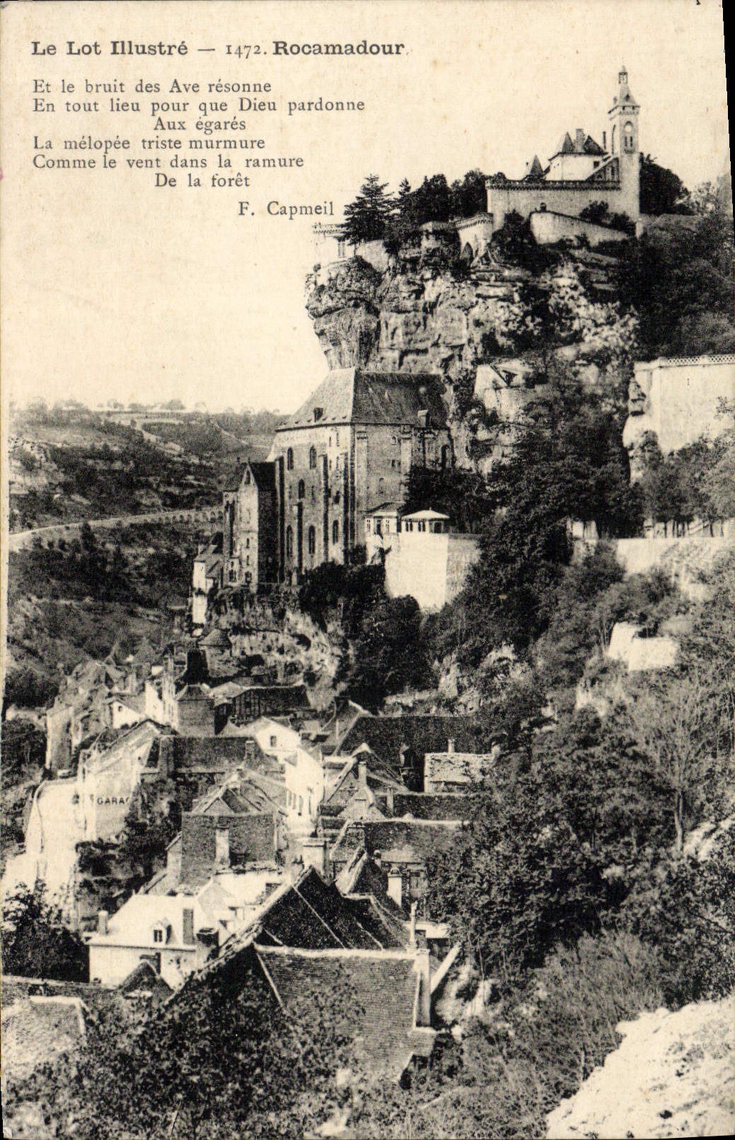 CPA Le Lot Illustre Rocamadour
