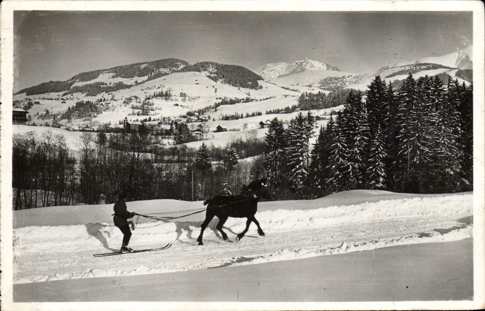 CPM Megeve Sports D'Hiver Cheval