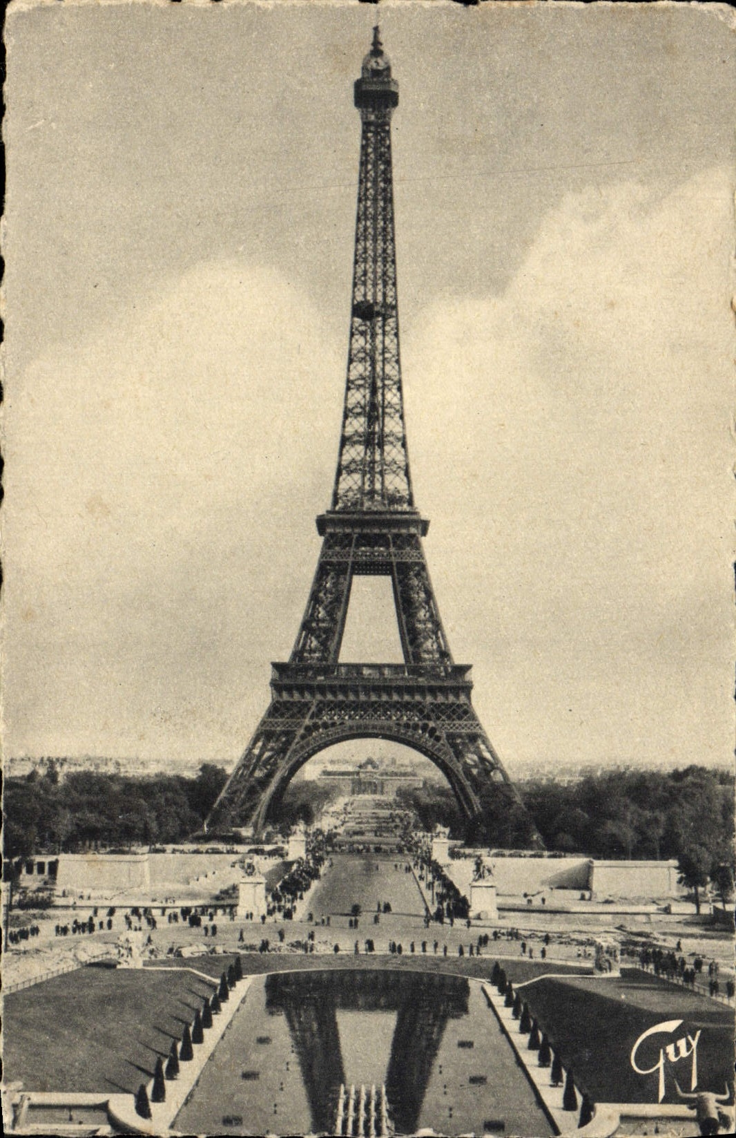 CPA Paris Et Ses Merveilles La Tour Eiffel
