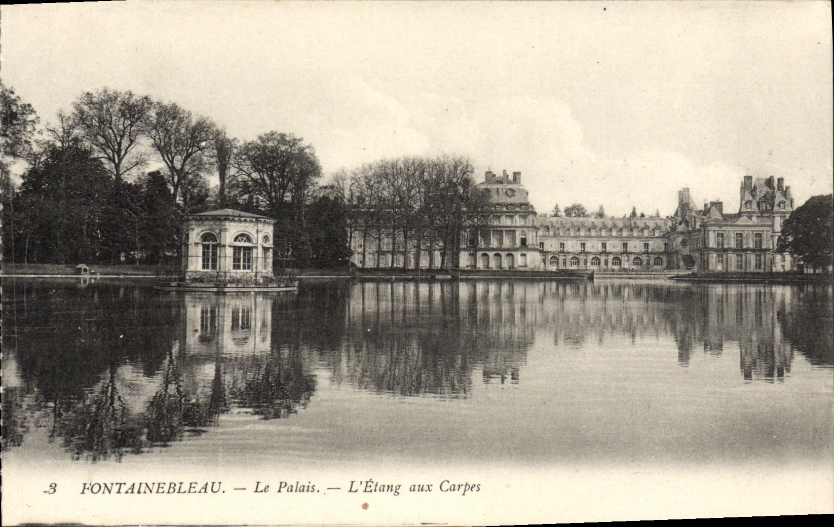 CPA Fontainebleau Le Palais L'Etang Aux Carpes