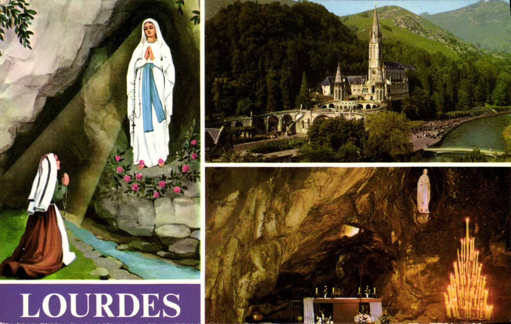 MODERN CARD Heavy appearance the basilica the cave