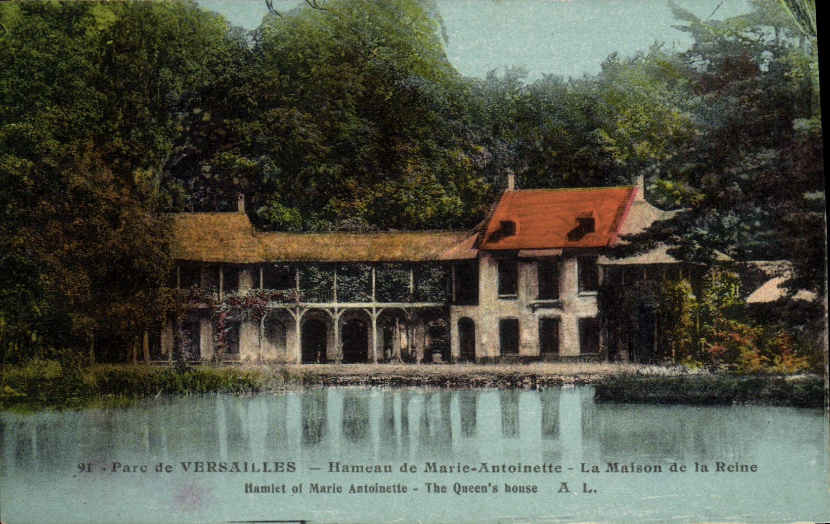 CPA Versailles Hameau De Marie Antoinette La Maison De La Reine