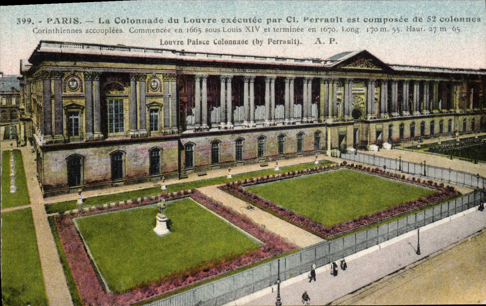 CPA Paris La Colonnade Du Louvre 