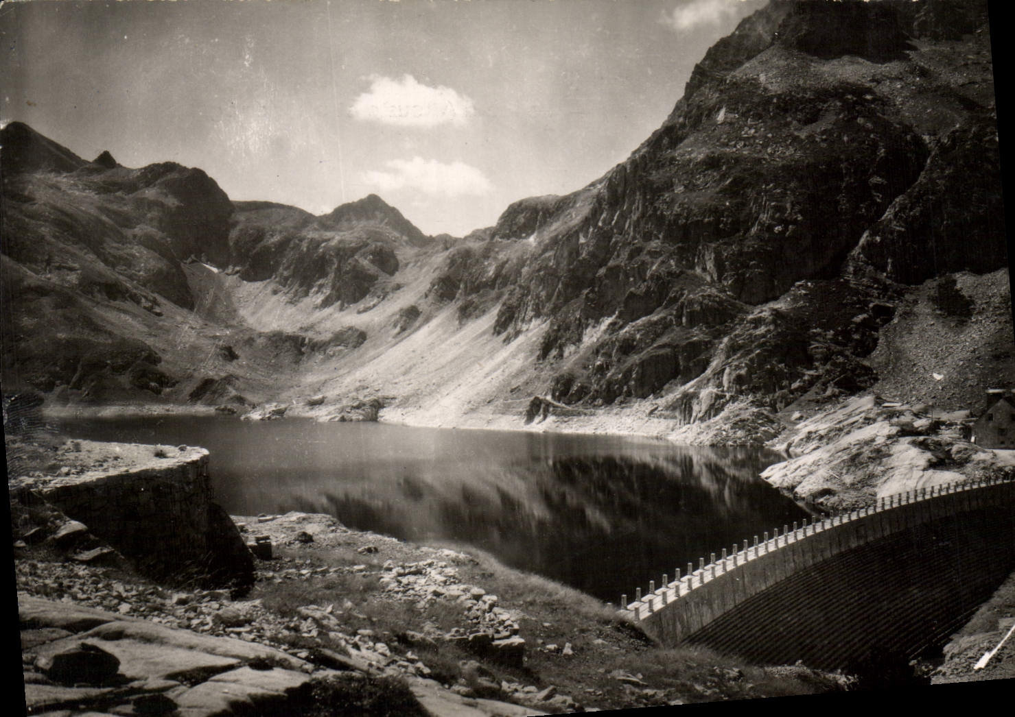 CPM Vallee D'Ossau Le Lac D'Artouste et son barrage