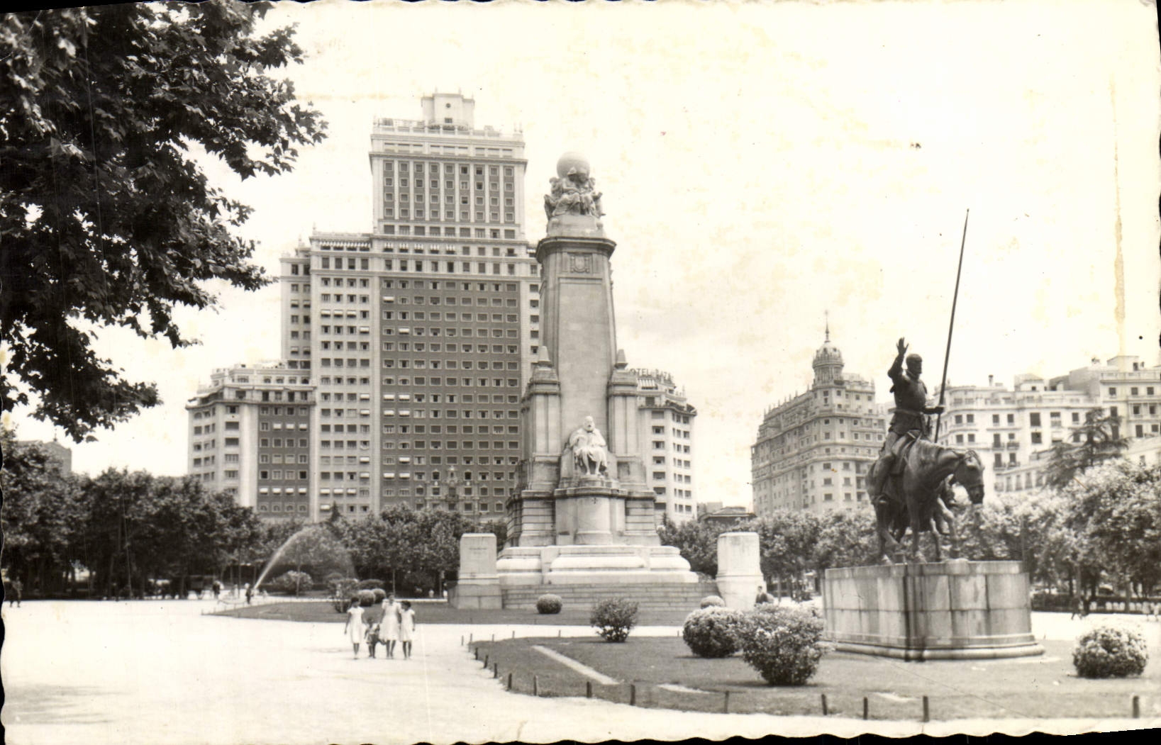 MODERN CARD Madrid Plaza De Espana