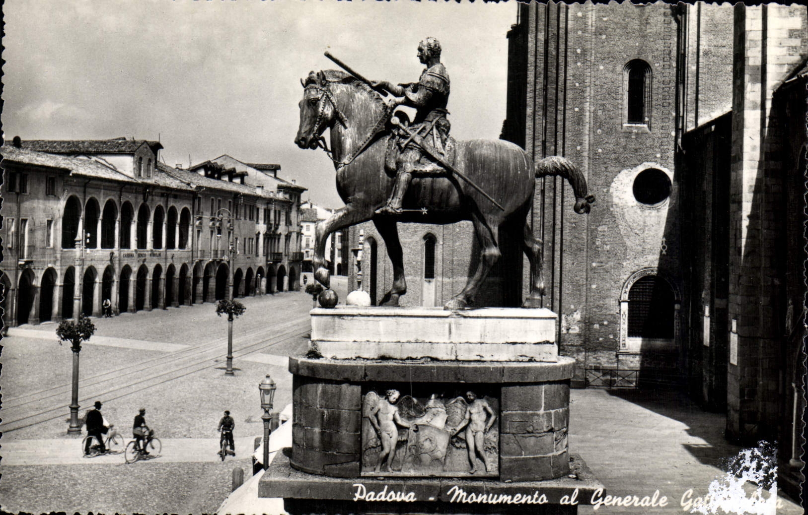 MODERN CARD Padoua Monumento Al General