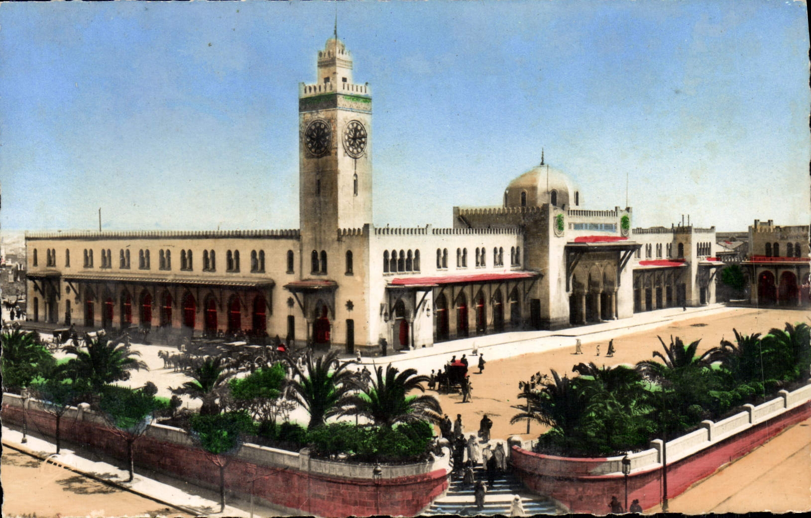 POSTAL MODERNA estación de tren de Orán